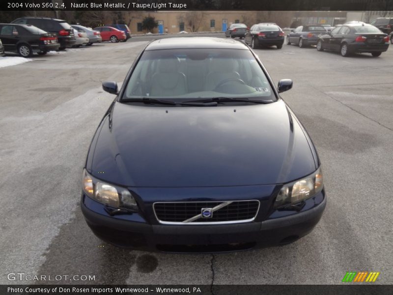Nautic Blue Metallic / Taupe/Light Taupe 2004 Volvo S60 2.4
