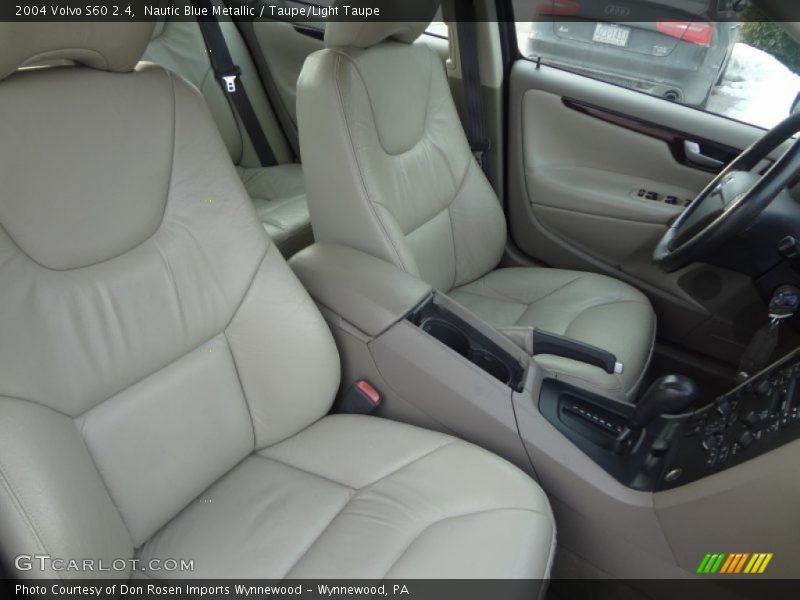 Nautic Blue Metallic / Taupe/Light Taupe 2004 Volvo S60 2.4
