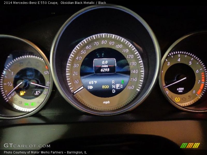  2014 E 550 Coupe 550 Coupe Gauges