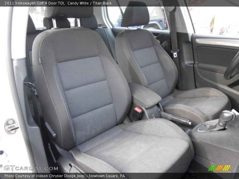 Candy White / Titan Black 2011 Volkswagen Golf 4 Door TDI