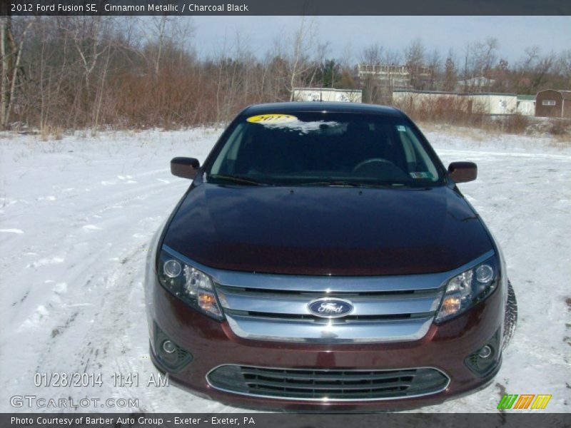 Cinnamon Metallic / Charcoal Black 2012 Ford Fusion SE