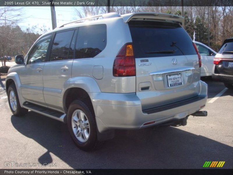 Silver Pine Metallic / Dark Gray 2005 Lexus GX 470