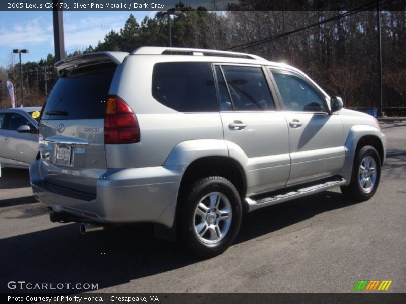 Silver Pine Metallic / Dark Gray 2005 Lexus GX 470
