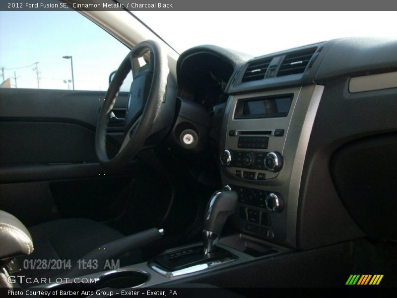 Cinnamon Metallic / Charcoal Black 2012 Ford Fusion SE