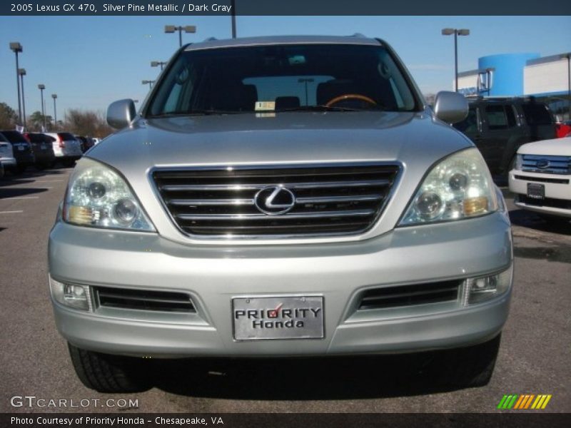 Silver Pine Metallic / Dark Gray 2005 Lexus GX 470