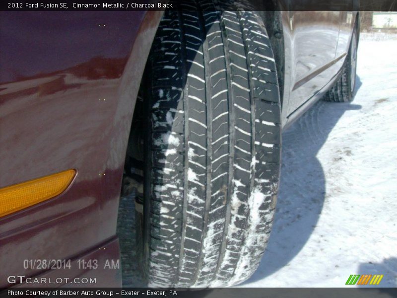 Cinnamon Metallic / Charcoal Black 2012 Ford Fusion SE