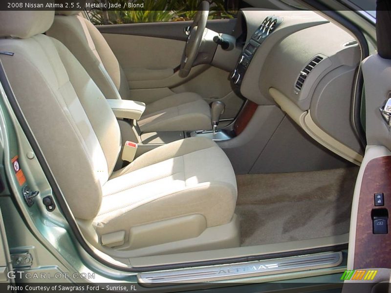 Metallic Jade / Blond 2008 Nissan Altima 2.5 S