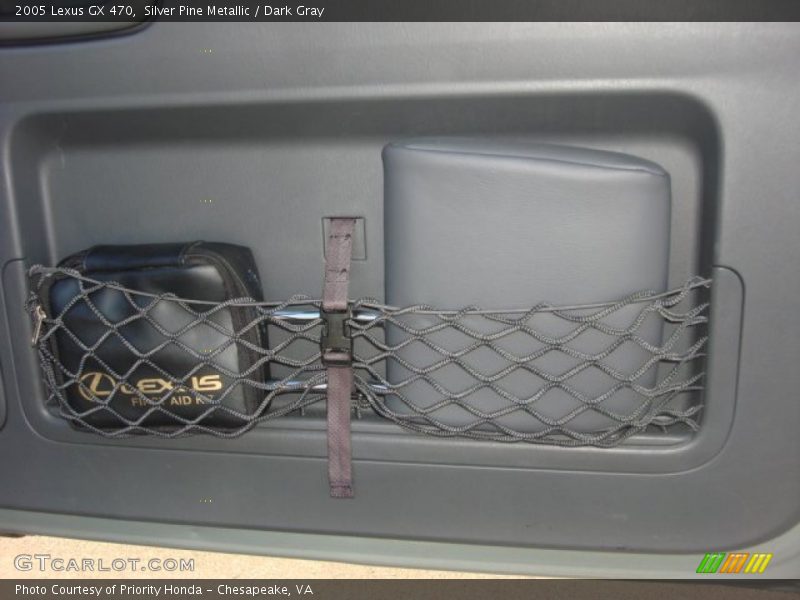 Silver Pine Metallic / Dark Gray 2005 Lexus GX 470