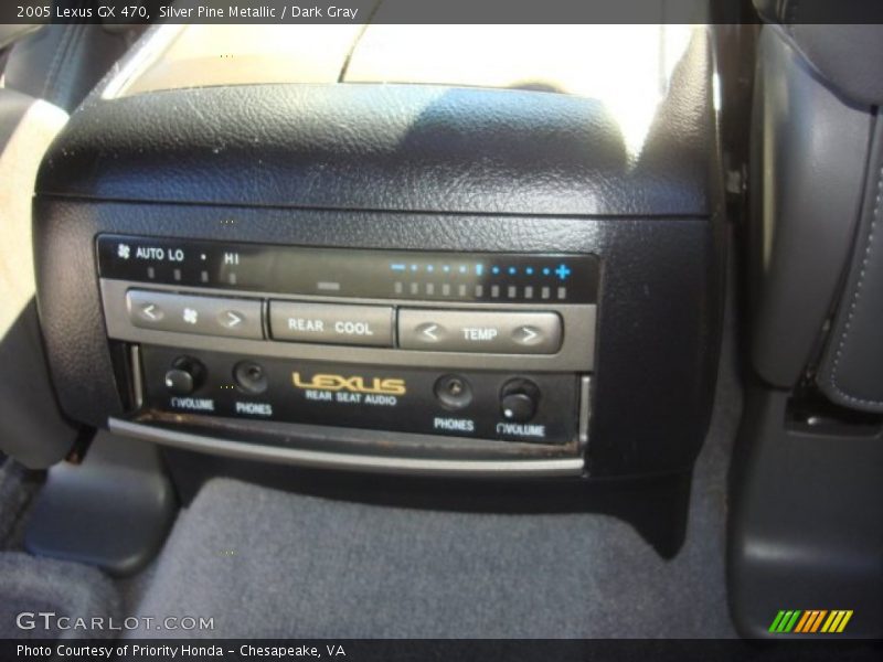 Silver Pine Metallic / Dark Gray 2005 Lexus GX 470