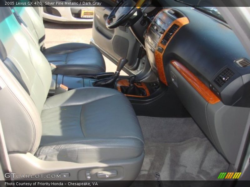 Silver Pine Metallic / Dark Gray 2005 Lexus GX 470
