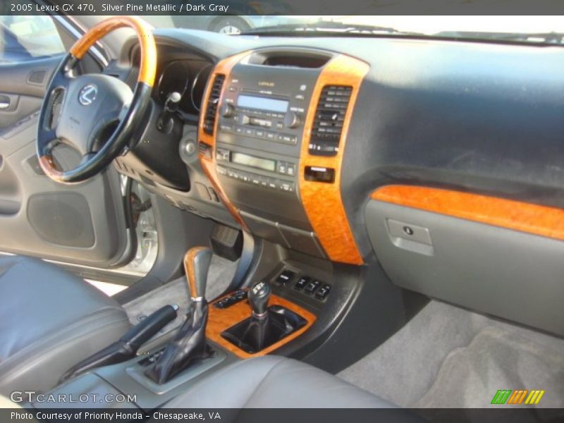 Silver Pine Metallic / Dark Gray 2005 Lexus GX 470