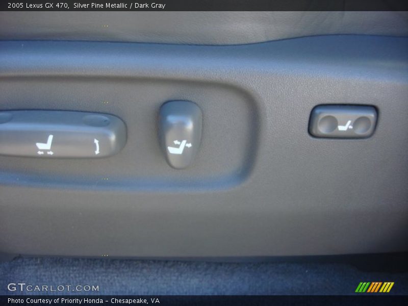 Silver Pine Metallic / Dark Gray 2005 Lexus GX 470