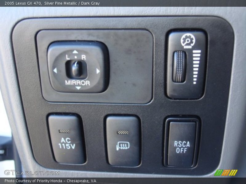 Silver Pine Metallic / Dark Gray 2005 Lexus GX 470