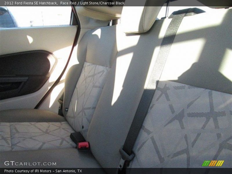 Race Red / Light Stone/Charcoal Black 2012 Ford Fiesta SE Hatchback
