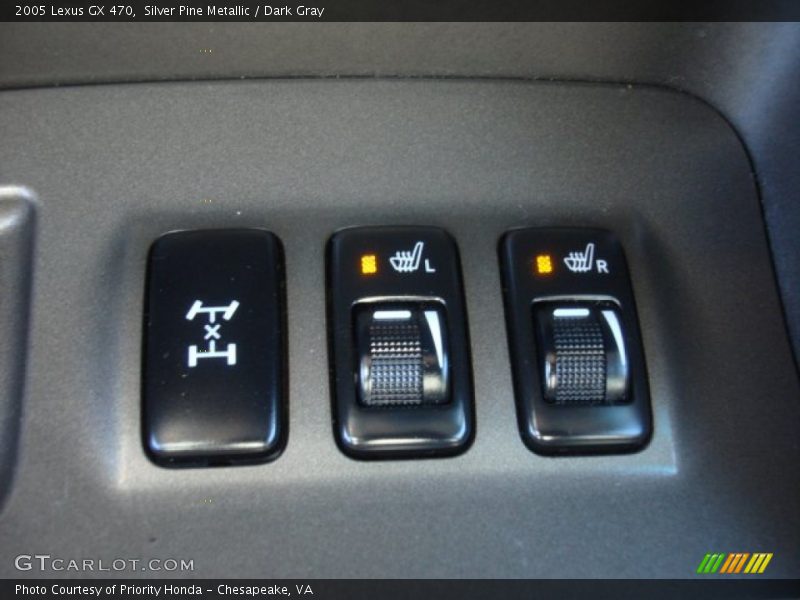 Silver Pine Metallic / Dark Gray 2005 Lexus GX 470