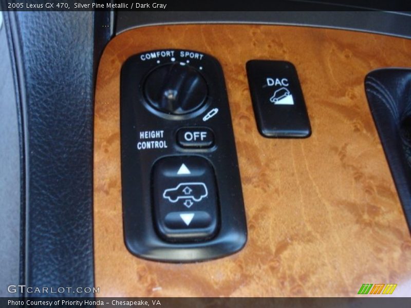 Silver Pine Metallic / Dark Gray 2005 Lexus GX 470