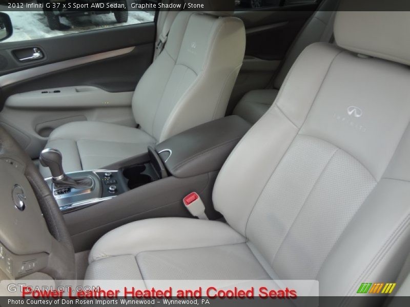 Graphite Shadow / Stone 2012 Infiniti G 37 x S Sport AWD Sedan