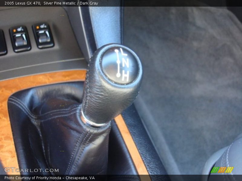 Silver Pine Metallic / Dark Gray 2005 Lexus GX 470
