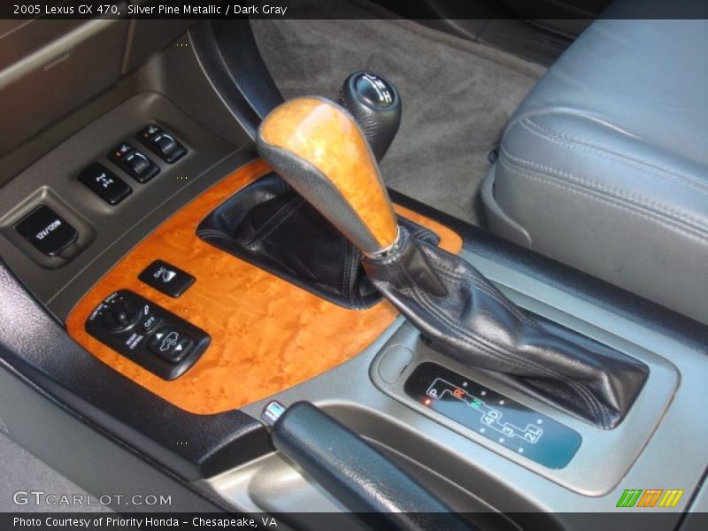 Silver Pine Metallic / Dark Gray 2005 Lexus GX 470