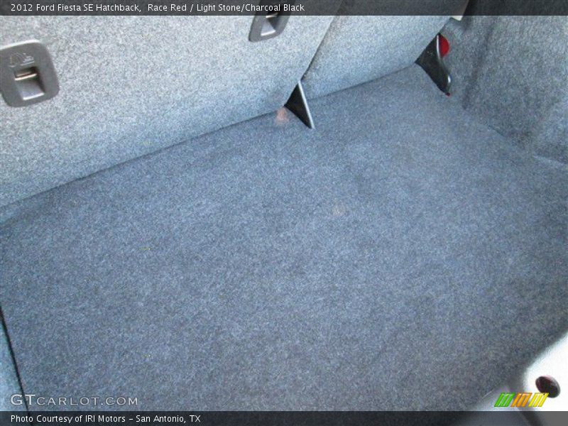 Race Red / Light Stone/Charcoal Black 2012 Ford Fiesta SE Hatchback