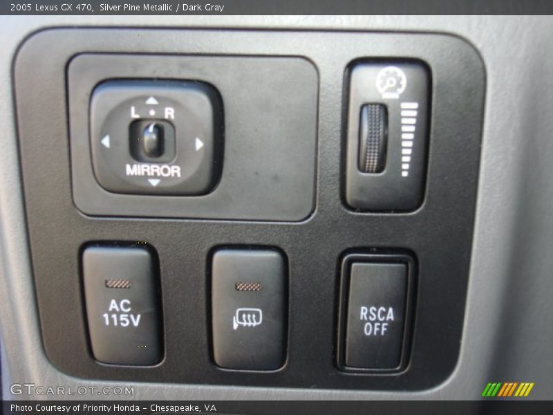 Silver Pine Metallic / Dark Gray 2005 Lexus GX 470