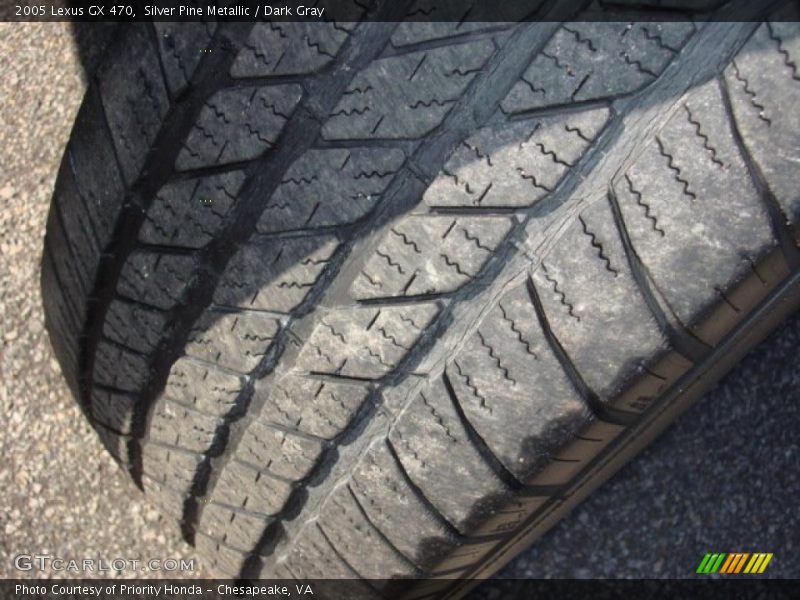 Silver Pine Metallic / Dark Gray 2005 Lexus GX 470