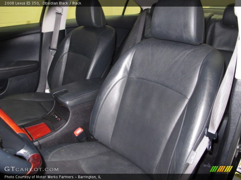 Obsidian Black / Black 2008 Lexus ES 350