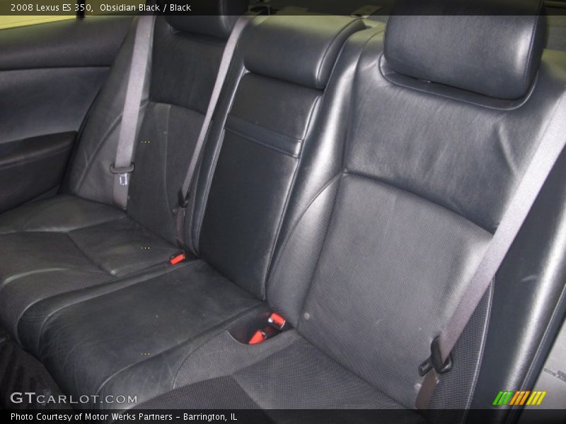 Obsidian Black / Black 2008 Lexus ES 350