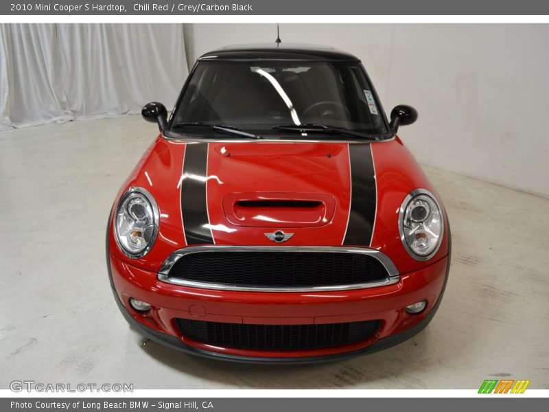Chili Red / Grey/Carbon Black 2010 Mini Cooper S Hardtop