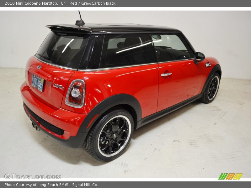 Chili Red / Grey/Carbon Black 2010 Mini Cooper S Hardtop