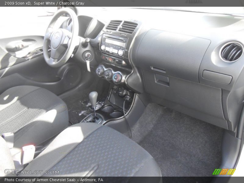 Super White / Charcoal Gray 2009 Scion xD