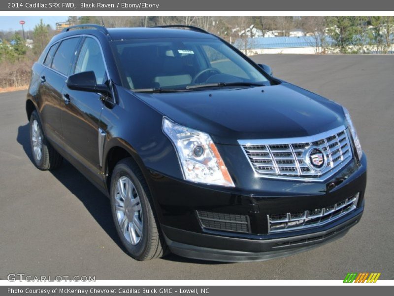 Black Raven / Ebony/Ebony 2014 Cadillac SRX FWD