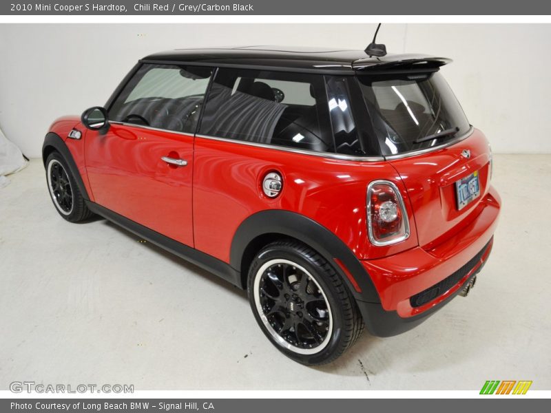 Chili Red / Grey/Carbon Black 2010 Mini Cooper S Hardtop