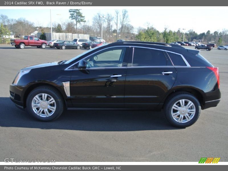 Black Raven / Ebony/Ebony 2014 Cadillac SRX FWD