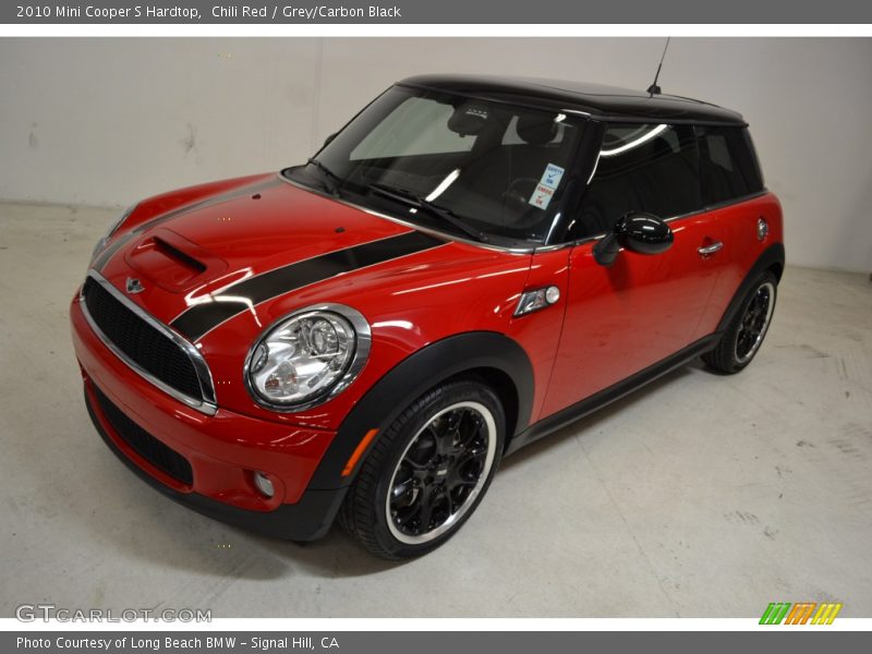 Chili Red / Grey/Carbon Black 2010 Mini Cooper S Hardtop