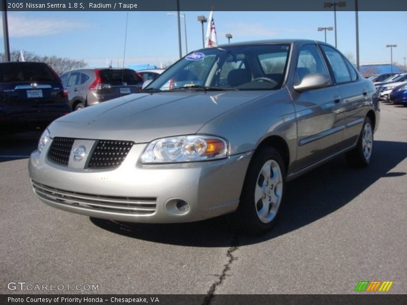 Radium / Taupe 2005 Nissan Sentra 1.8 S