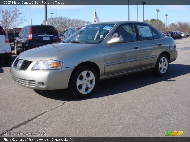 Radium / Taupe 2005 Nissan Sentra 1.8 S