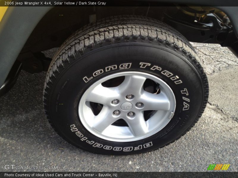 Solar Yellow / Dark Slate Gray 2006 Jeep Wrangler X 4x4