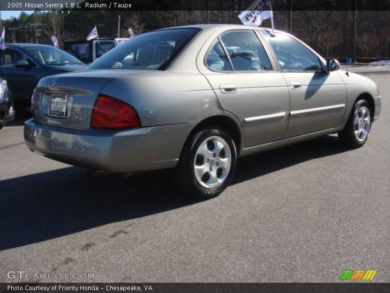 Radium / Taupe 2005 Nissan Sentra 1.8 S