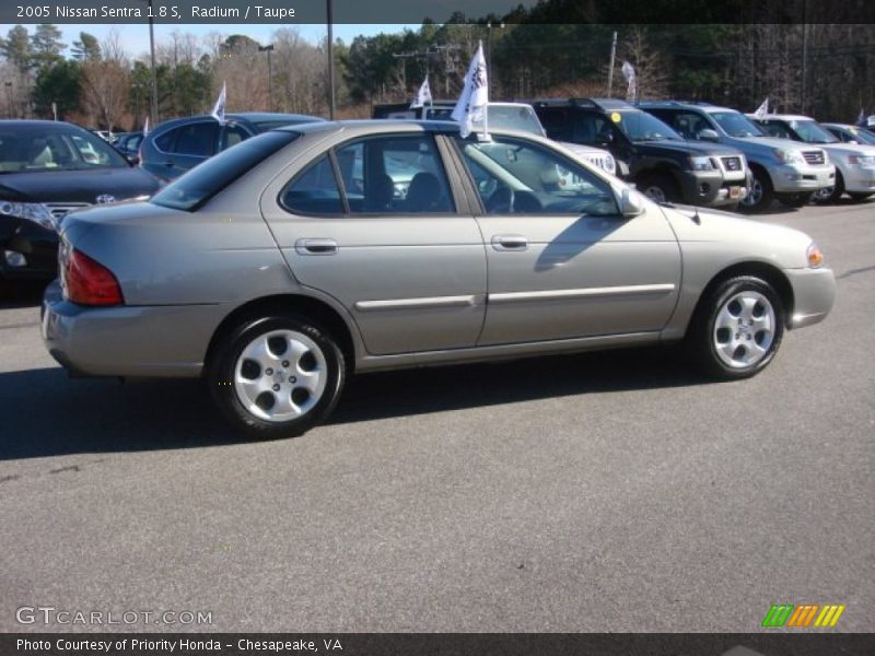 Radium / Taupe 2005 Nissan Sentra 1.8 S