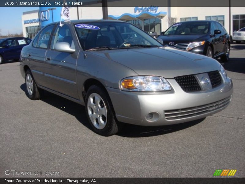 Radium / Taupe 2005 Nissan Sentra 1.8 S