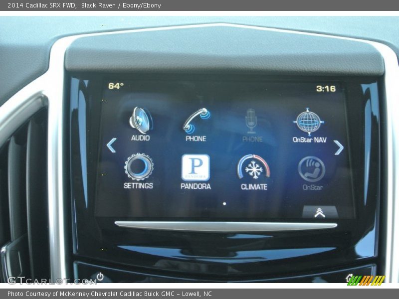 Black Raven / Ebony/Ebony 2014 Cadillac SRX FWD
