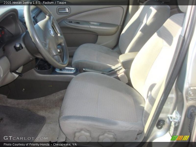 Radium / Taupe 2005 Nissan Sentra 1.8 S
