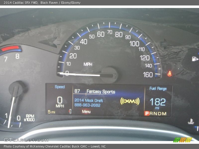 Black Raven / Ebony/Ebony 2014 Cadillac SRX FWD