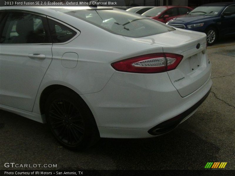Oxford White / Charcoal Black 2013 Ford Fusion SE 2.0 EcoBoost