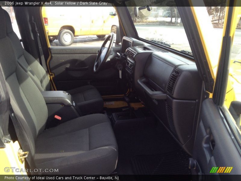 Solar Yellow / Dark Slate Gray 2006 Jeep Wrangler X 4x4