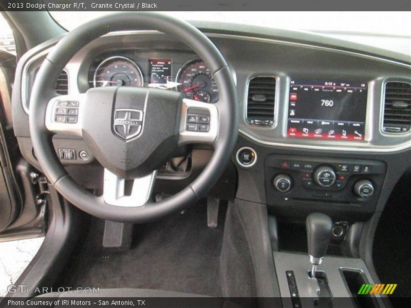 Granite Crystal / Black 2013 Dodge Charger R/T