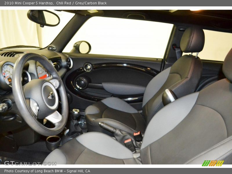 Chili Red / Grey/Carbon Black 2010 Mini Cooper S Hardtop