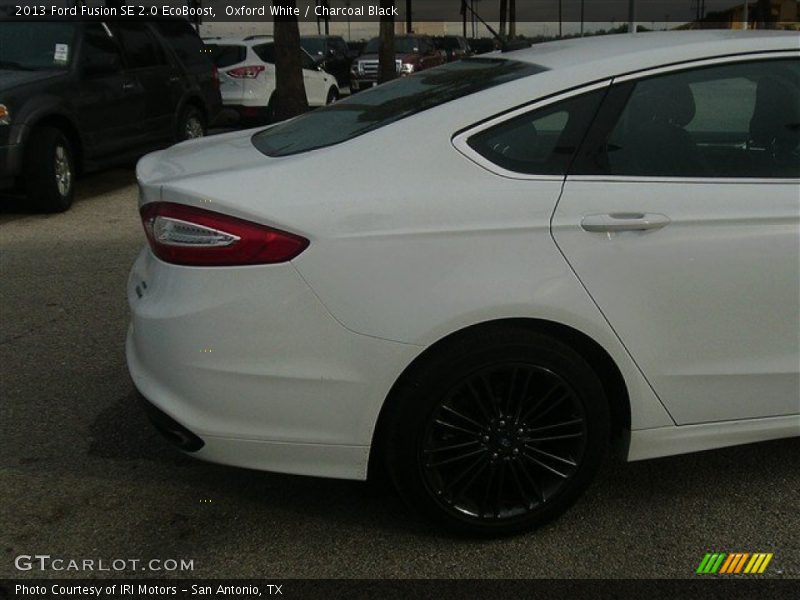 Oxford White / Charcoal Black 2013 Ford Fusion SE 2.0 EcoBoost
