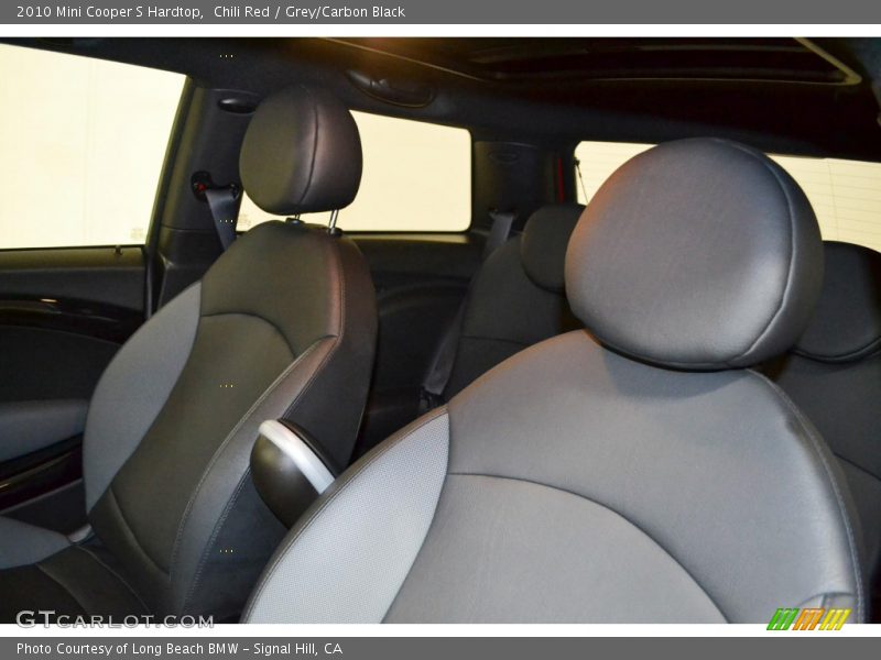 Chili Red / Grey/Carbon Black 2010 Mini Cooper S Hardtop